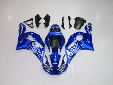 Carenado Moto R6 98-02 - Azul Blanco Go Motul
