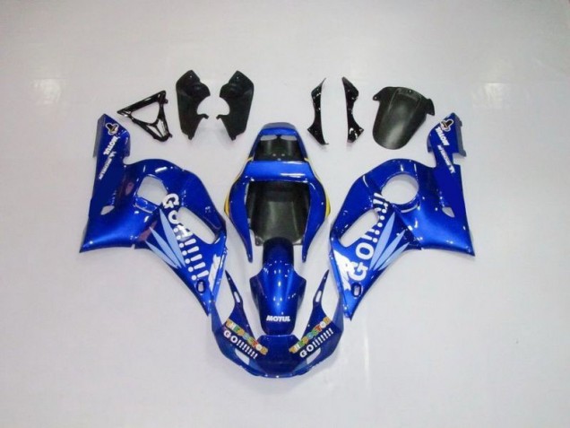 Carenado Moto R6 98-02 - Azul Blanco Go Motul