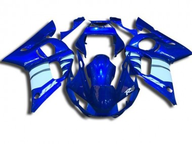 Carenado Moto R6 98-02 - Azul & Blanco