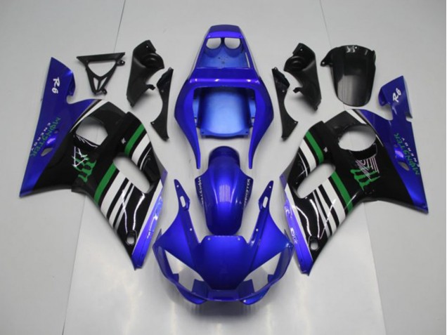 Carenado Moto R6 98-02 - Azul Monster Carenado Moto R6 98-02 - Azul Monster