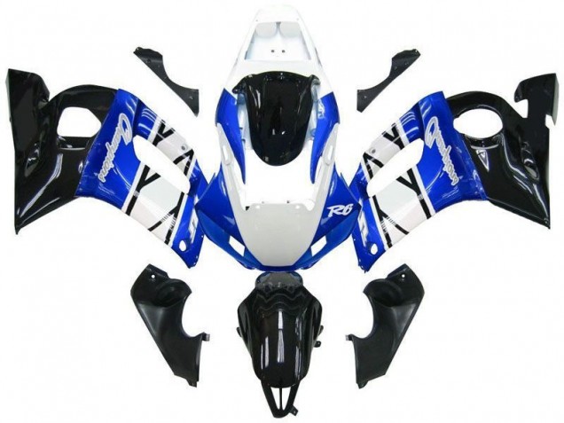 Carenado Moto R6 98-02 - Azul Negro Champions Carenado Moto R6 98-02 - Azul Negro Champions