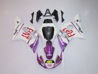 Carenado Moto R6 98-02 - Blanco Púrpura Fiat 46