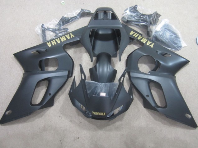 Carenado Moto R6 98-02 - Negro Amarillo Calcomanía Carenado Moto R6 98-02 - Negro Amarillo Calcomanía