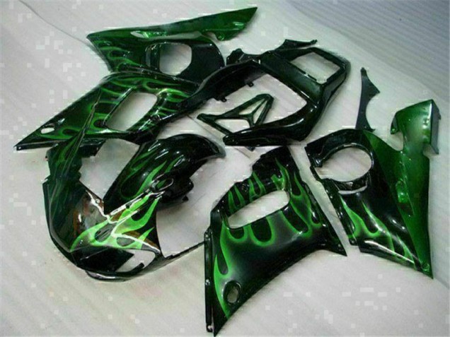Carenado Moto R6 98-02 - Verde Negro Carenado Moto R6 98-02 - Verde Negro