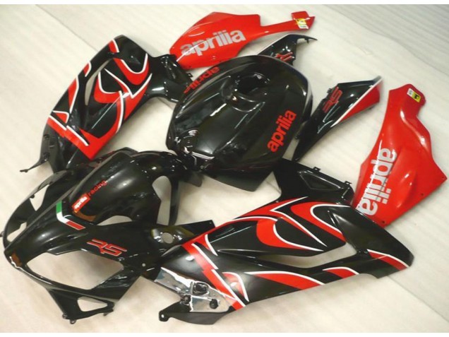 Carenado Moto RS 125 06-11 - Negro Rojo