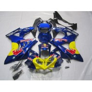 Carenado Moto S1000RR 09-14 - Amarillo Azul RedBull