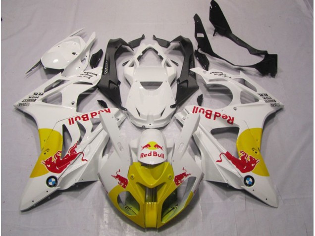 Carenado Moto S1000RR 09-14 - Amarillo Blanco RedBull