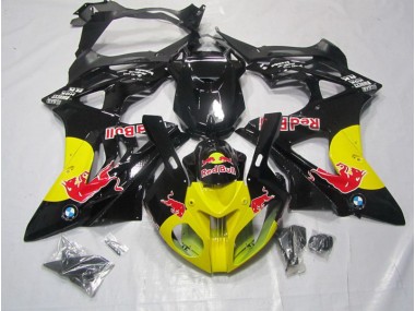 Carenado Moto S1000RR 09-14 - Amarillo Negro RedBull