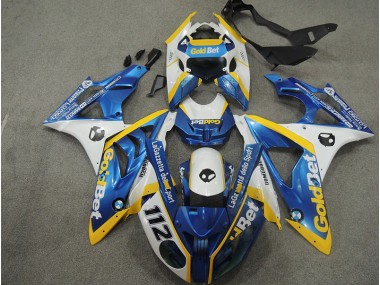 Carenado Moto S1000RR 09-14 - Blanco Azul GoldBet 112