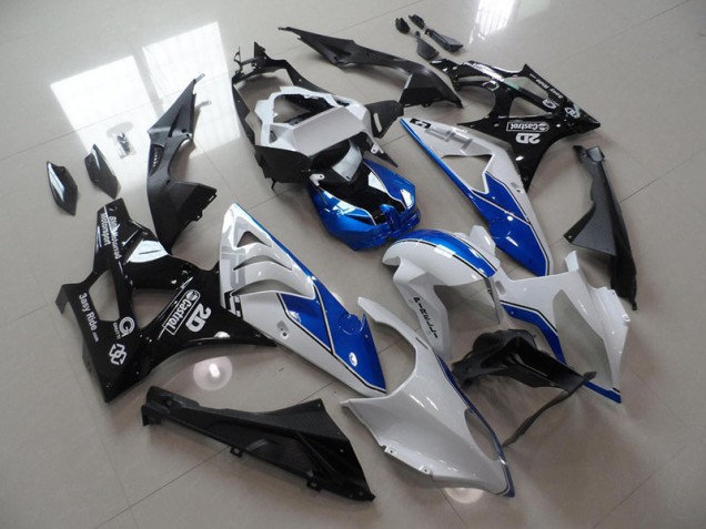 Carenado Moto S1000RR 09-14 - Blanco Azul Negro