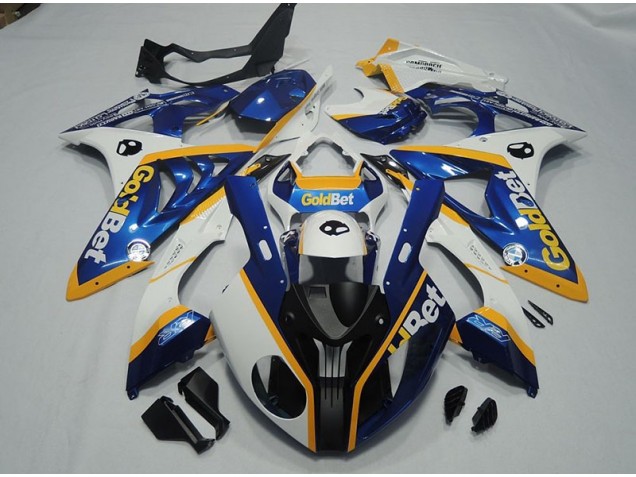 Carenado Moto S1000RR 09-14 - Negro Azul Blanco GoldBet