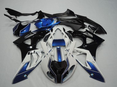 Carenado Moto S1000RR 09-14 - Negro Blanco Azul