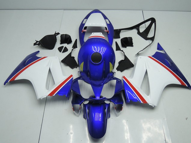 Carenado Moto VFR 800 02-13 - Azul & Blanco