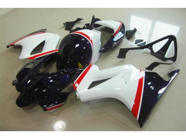 Carenado Moto VFR 800 02-13 - Blanco Azul