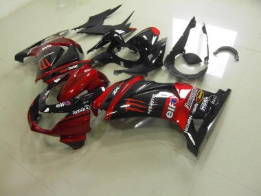 Carenado Moto ZX 250R 08-12 - Caramelo Rojo Monster