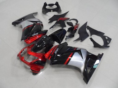 Carenado Moto ZX 250R 08-12 - Caramelo Rojo Negro Plata