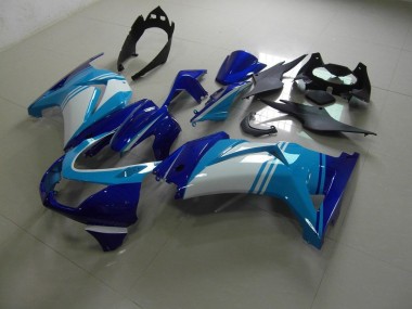 Carenado Moto ZX 250R 08-12 - Claro & Oscuro Azul