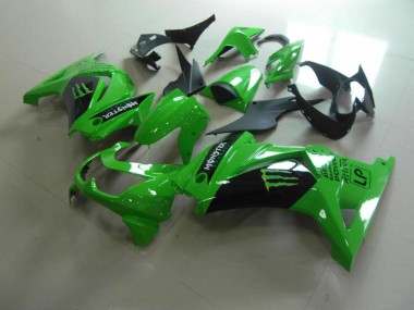Carenado Moto ZX 250R 08-12 - Nuevo Verde Monster