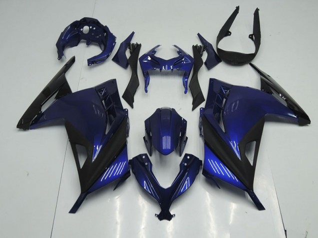 Carenado Moto ZX 300R 13-16 - Azul Negro Carenado Moto ZX 300R 13-16 - Azul Negro
