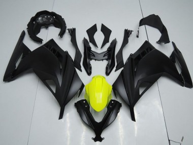 Carenado Moto ZX 300R 13-16 - Negro Amarillo