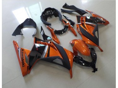 Carenado Moto ZX 300R 13-16 - Negro Naranja