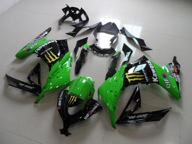 Carenado Moto ZX 300R 13-16 - Verde Monster