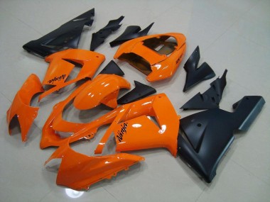 Carenado Moto ZX10R 03-05 - Naranja Negro Mate