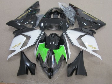 Carenado Moto ZX10R 03-05 - Negro Blanco Oro Ninja