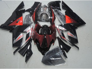 Carenado Moto ZX10R 03-05 - Negro Rojo