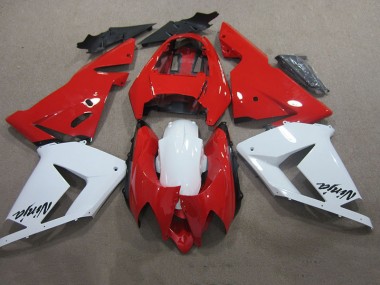 Carenado Moto ZX10R 03-05 - Rojo Blanco Ninja