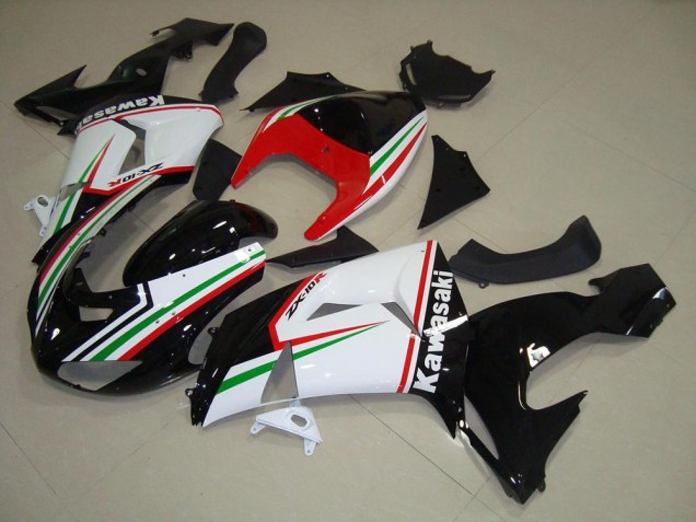 Carenado Moto ZX10R 06-07 - Blanco & Negro