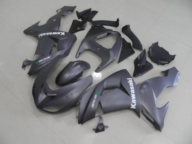 Carenado Moto ZX10R 06-07 - Gris con Blanco Calcomanías
