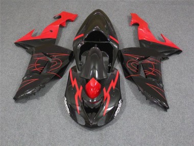 Carenado Moto ZX10R 06-07 - Negro Rojo