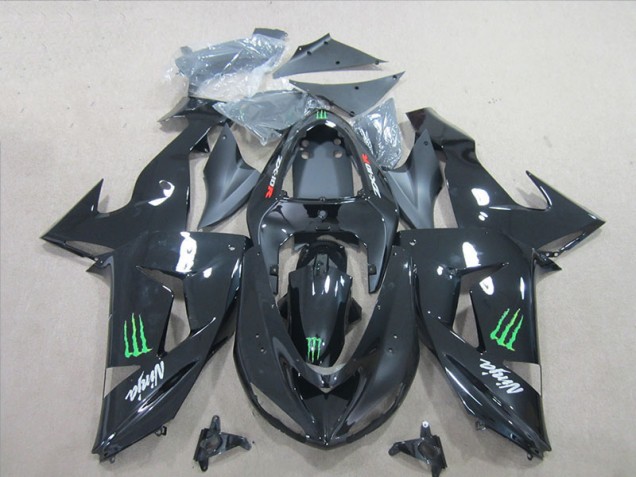 Carenado Moto ZX10R 06-07 - Negro Verde Monster Ninja Carenado Moto ZX10R 06-07 - Negro Verde Monster Ninja