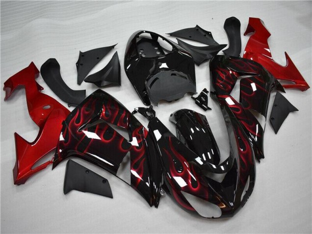 Carenado Moto ZX10R 06-07 - Rojo Llama Carenado Moto ZX10R 06-07 - Rojo Llama