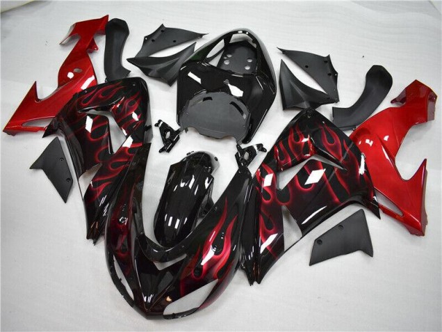 Carenado Moto ZX10R 06-07 - Rojo Llama Carenado Moto ZX10R 06-07 - Rojo Llama
