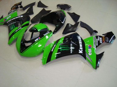 Carenado Moto ZX10R 06-07 - Verde Monster Carrera
