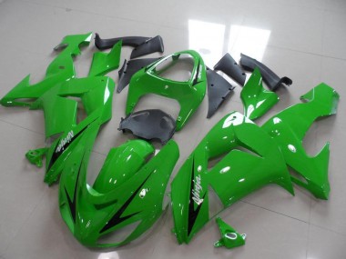 Carenado Moto ZX10R 06-07 - Verde Negro Arrow