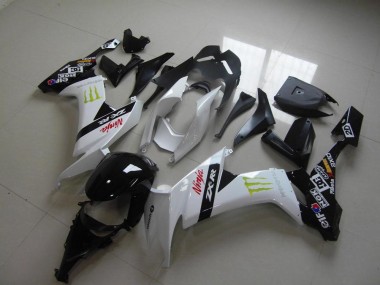 Carenado Moto ZX10R 08-10 - Blanco Monster