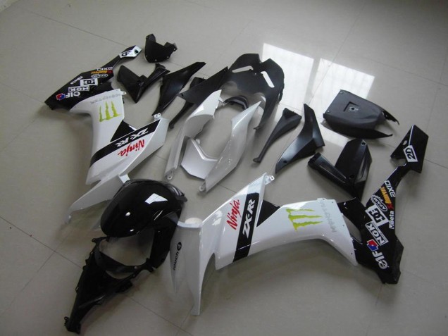 Carenado Moto ZX10R 08-10 - Blanco Monster