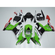 Carenado Moto ZX10R 08-10 - Blanco Negro & Verde