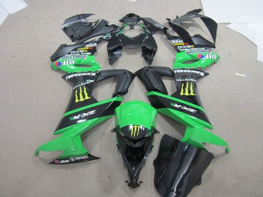 Carenado Moto ZX10R 08-10 - Negro Verde Monster