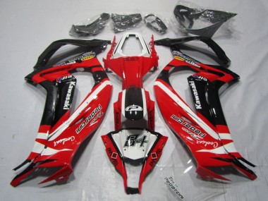 Carenado Moto ZX10R 11-15 - Negro Rojo 84