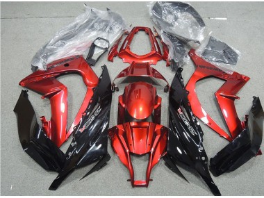 Carenado Moto ZX10R 11-15 - Negro Rojo