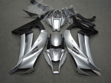 Carenado Moto ZX10R 11-15 - Plata Negro Ninja