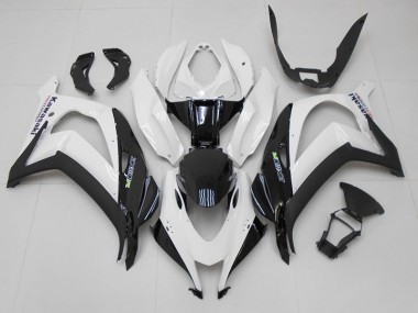 Carenado Moto ZX10R 16-19 - Blanco Negro