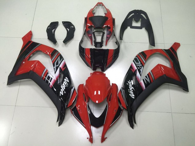 Carenado Moto ZX10R 16-19 - Negro Rojo Ninja