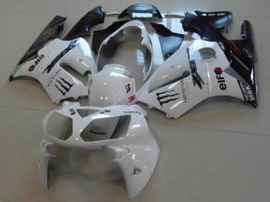 Carenado Moto ZX12R 02-06 - Blanco Monster