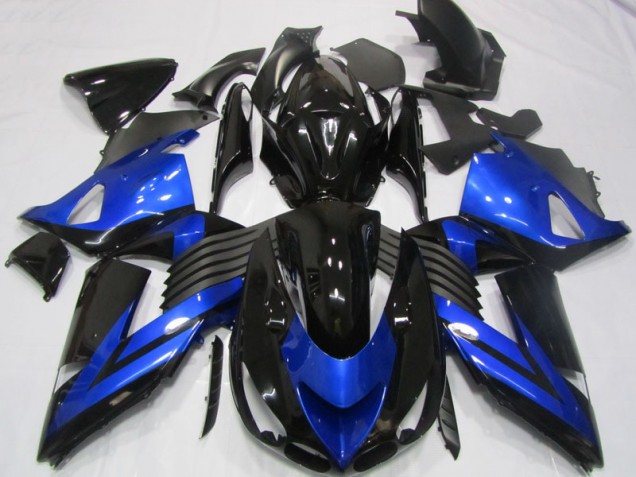 Carenado Moto ZX14R ZZR 1400 06-11 - Azul Negro Carenado Moto ZX14R ZZR 1400 06-11 - Azul Negro