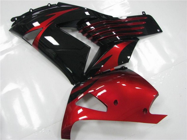 Carenado Moto ZX14R ZZR 1400 06-11 - Rojo Negro Carenado Moto ZX14R ZZR 1400 06-11 - Rojo Negro